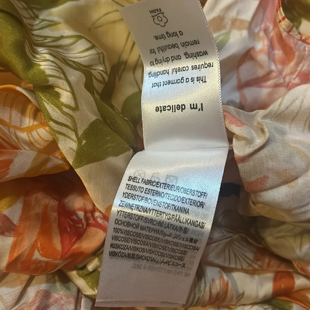 FARM RIO Leopard Forest Sand printed crepe halterneck Mini Dress - Image 6