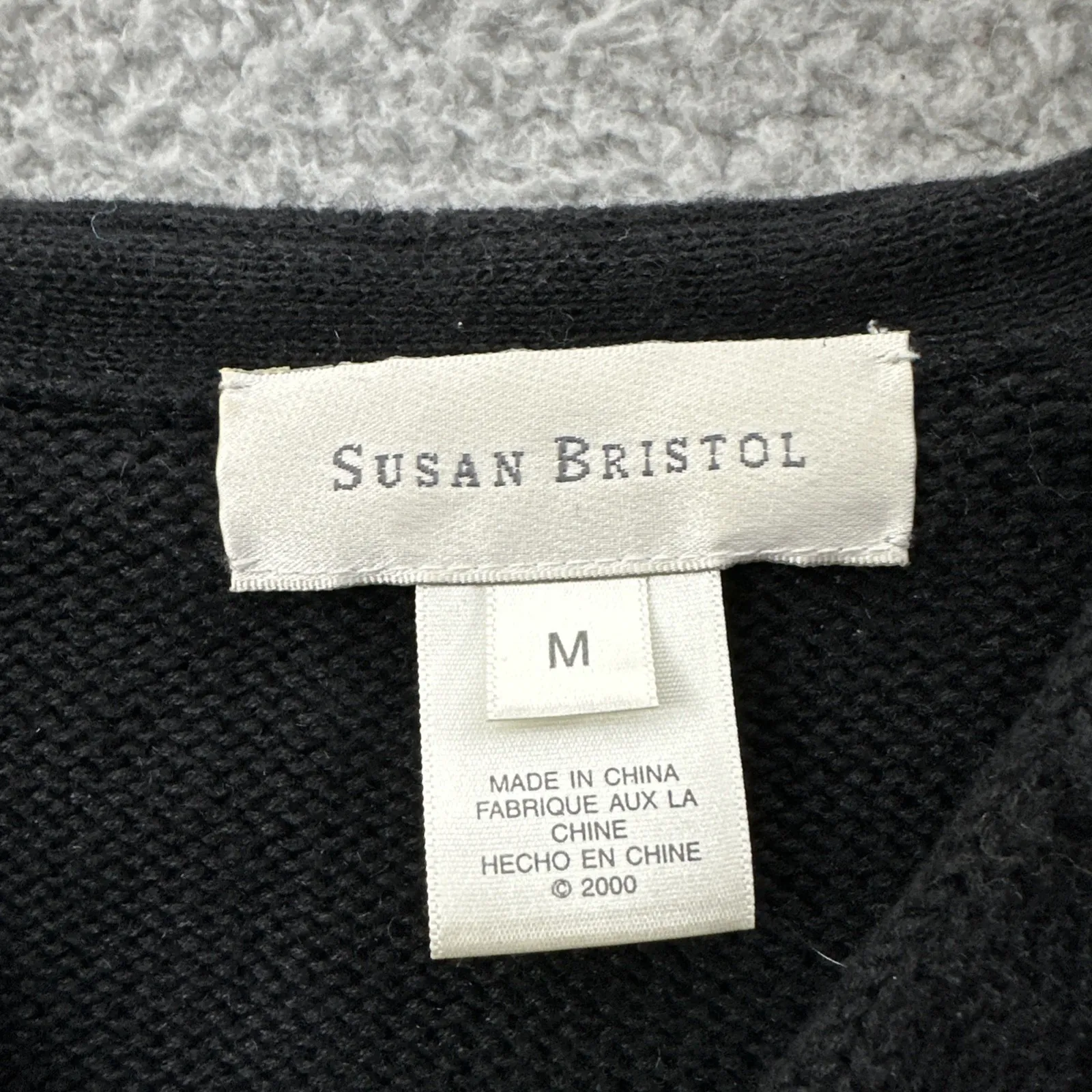 Vintage Susan Bristol Christmas Knit Sweater Vest Holiday Ugly Women's Medium - Image 4