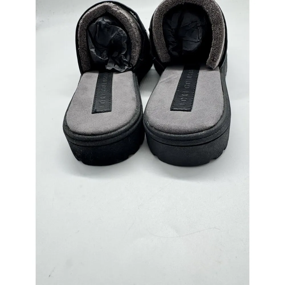 NWD Lori Goldstein Collection Slip On Woven Sheer Mesh Sandal Black Slides Sz 7 - Image 5