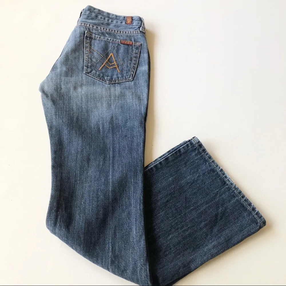 7 For All Mankind A Pocket Denim Jeans - Image 5