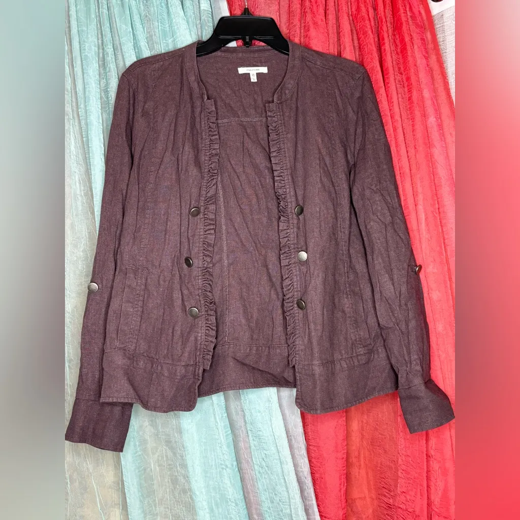 Maurice’s Purple Ruffled Jacket - Image 2