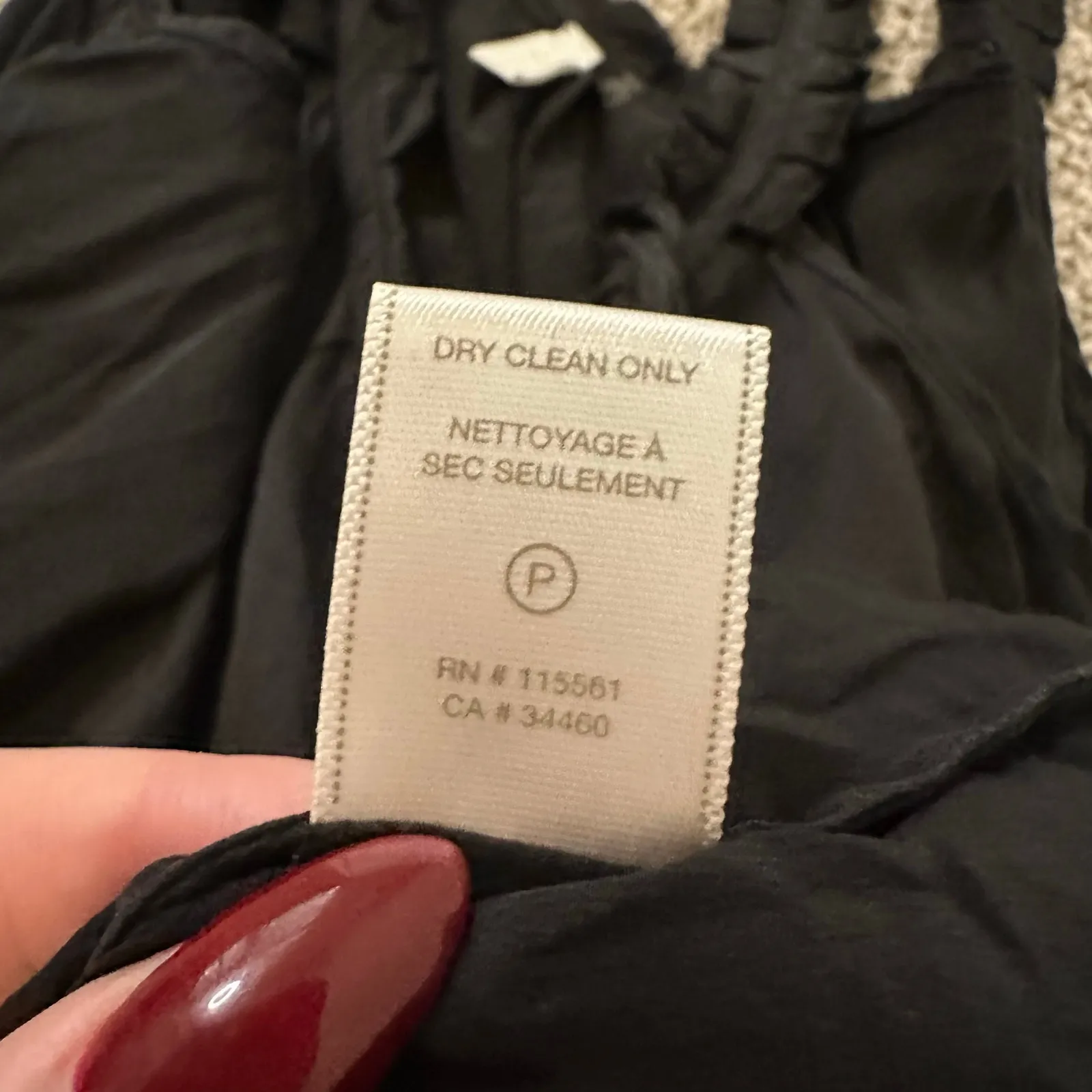 7 For All Mankind  black silk tank top size M - Image 8