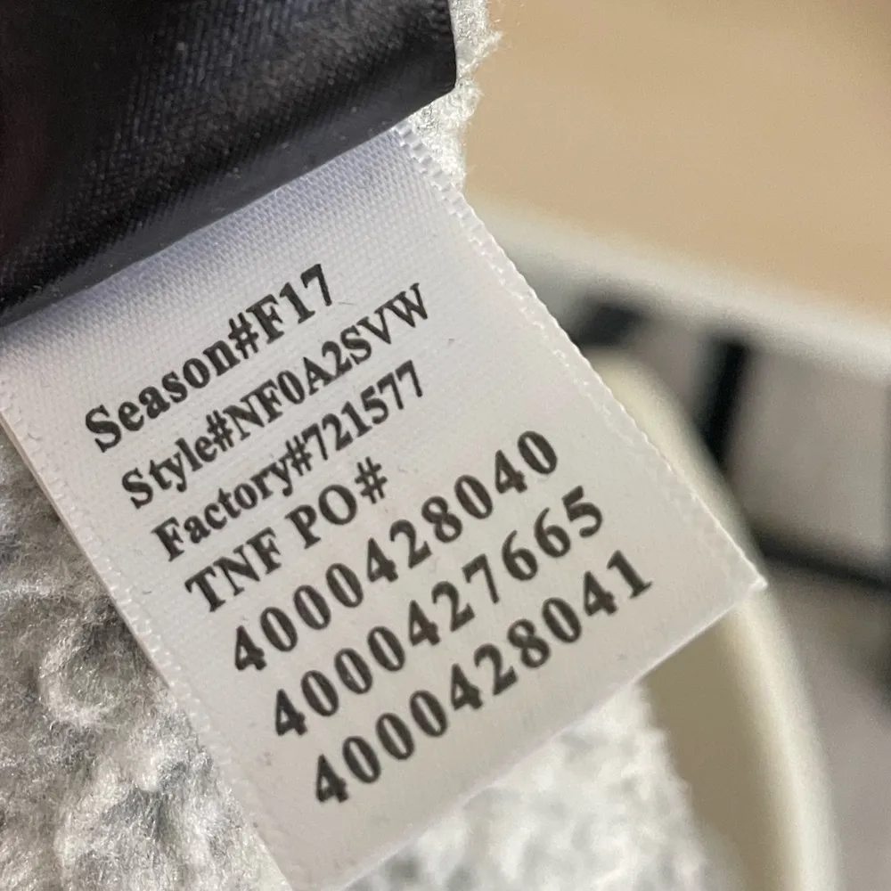 The North Face 1/4 Zip Pullover Knit Fleece Women’s Medium Gray - Image 6