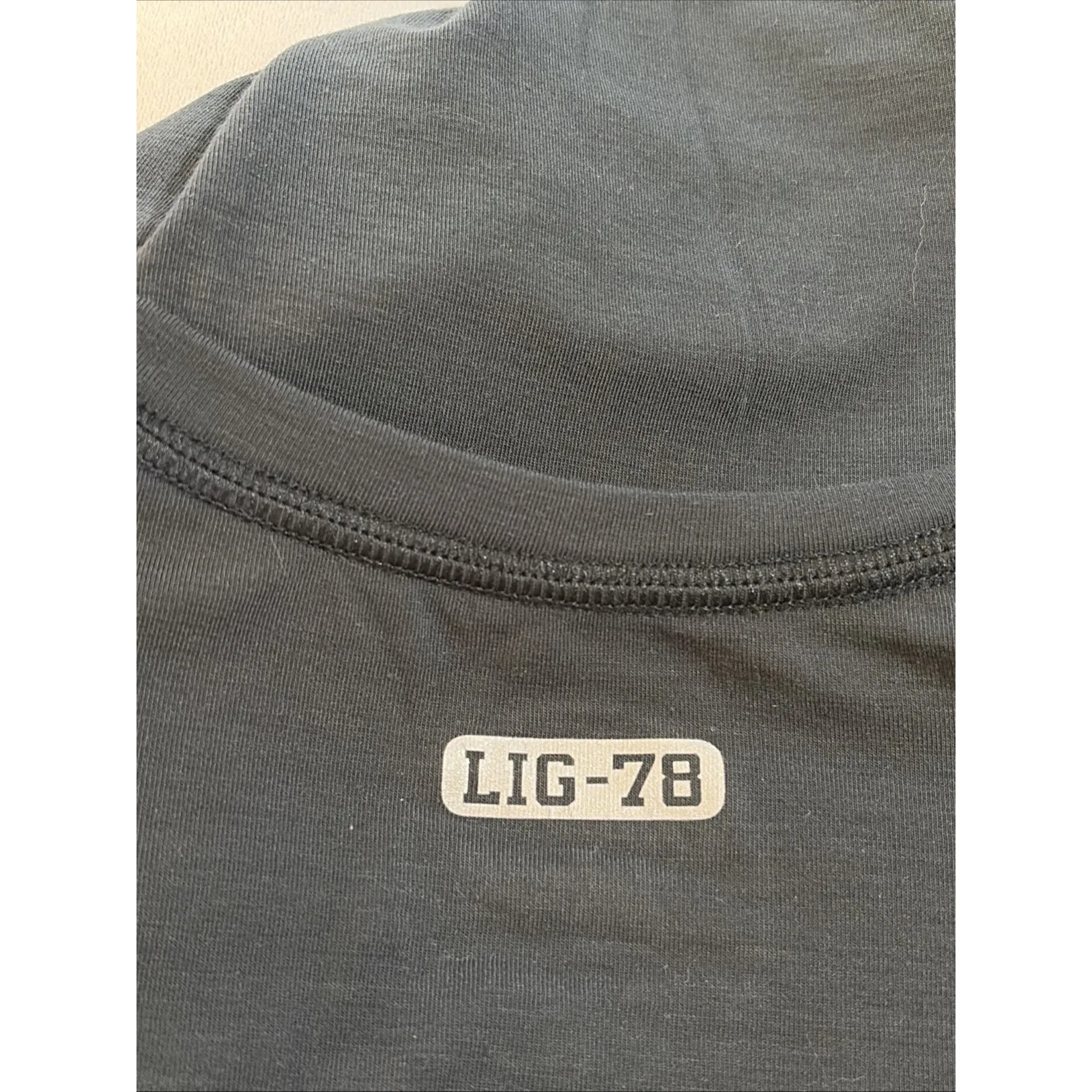 Good Move Life is Good Gray Vneck Performance Bike Cycling Graphic Tee Shirt L‎ - Image 6