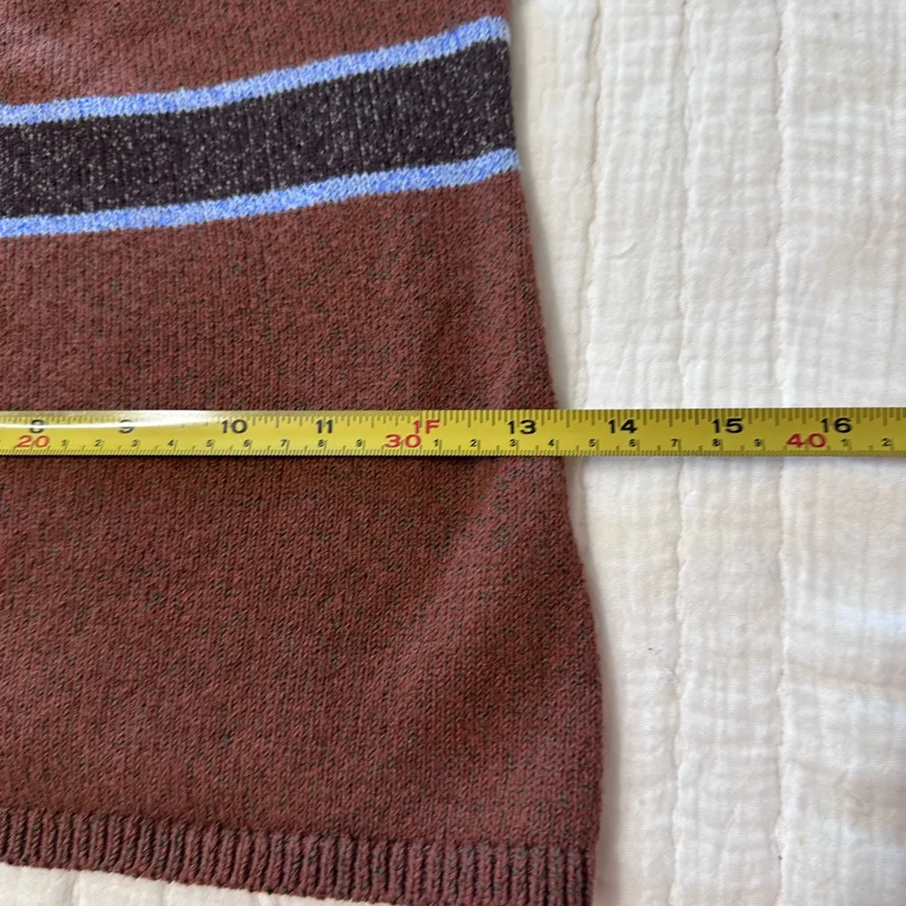 Free People Beach Tube Top Kelly Sweater Striped Knit Size XS - Image 7