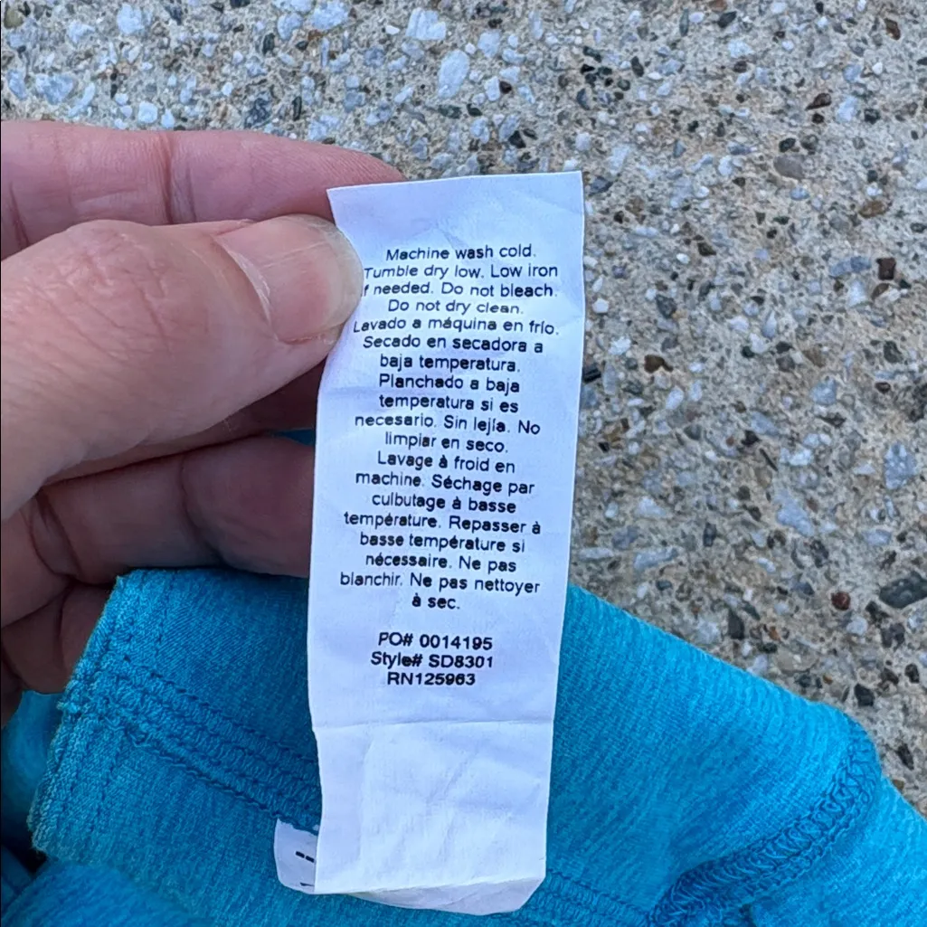 Beyond Yoga Spacedye‎ Crossover Sports Bra Blue size S - Image 6