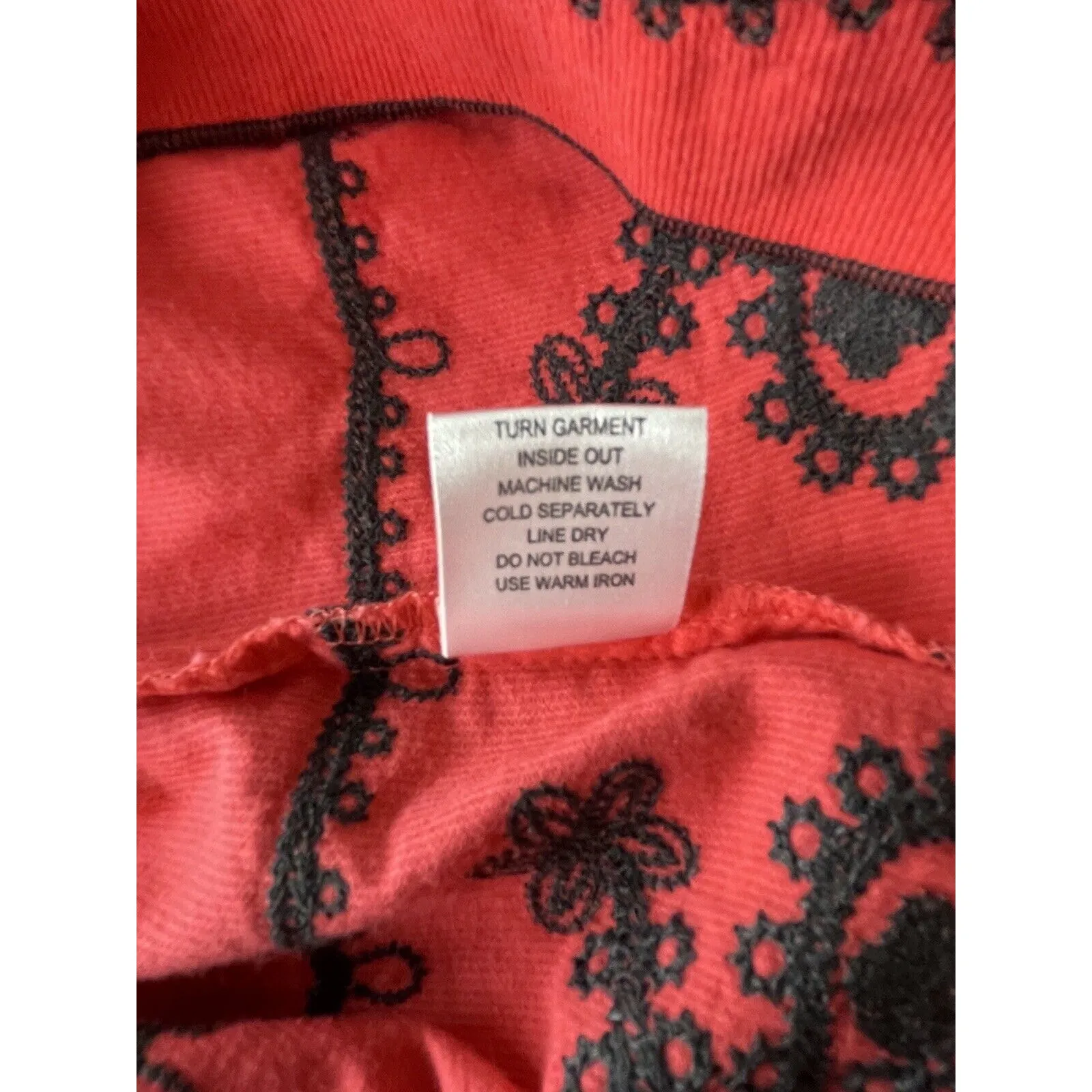 IVY JANE Orange Boho Tunic Embroidered Off Shoulder Mini Dress Women's Size XS - Image 9