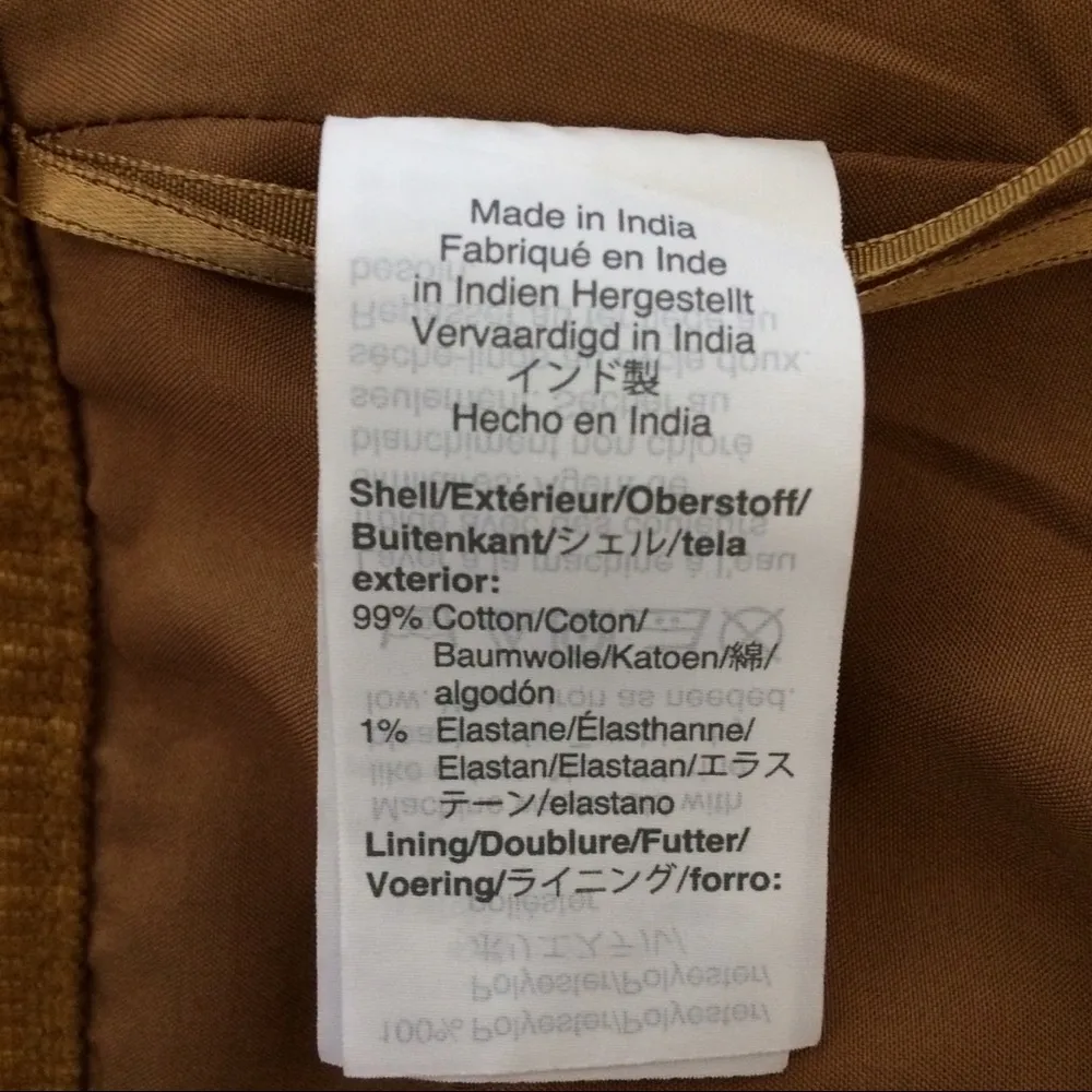 J.Crew  Mercantile Corduroy Mini Skirt in Golden Brandy - Image 3