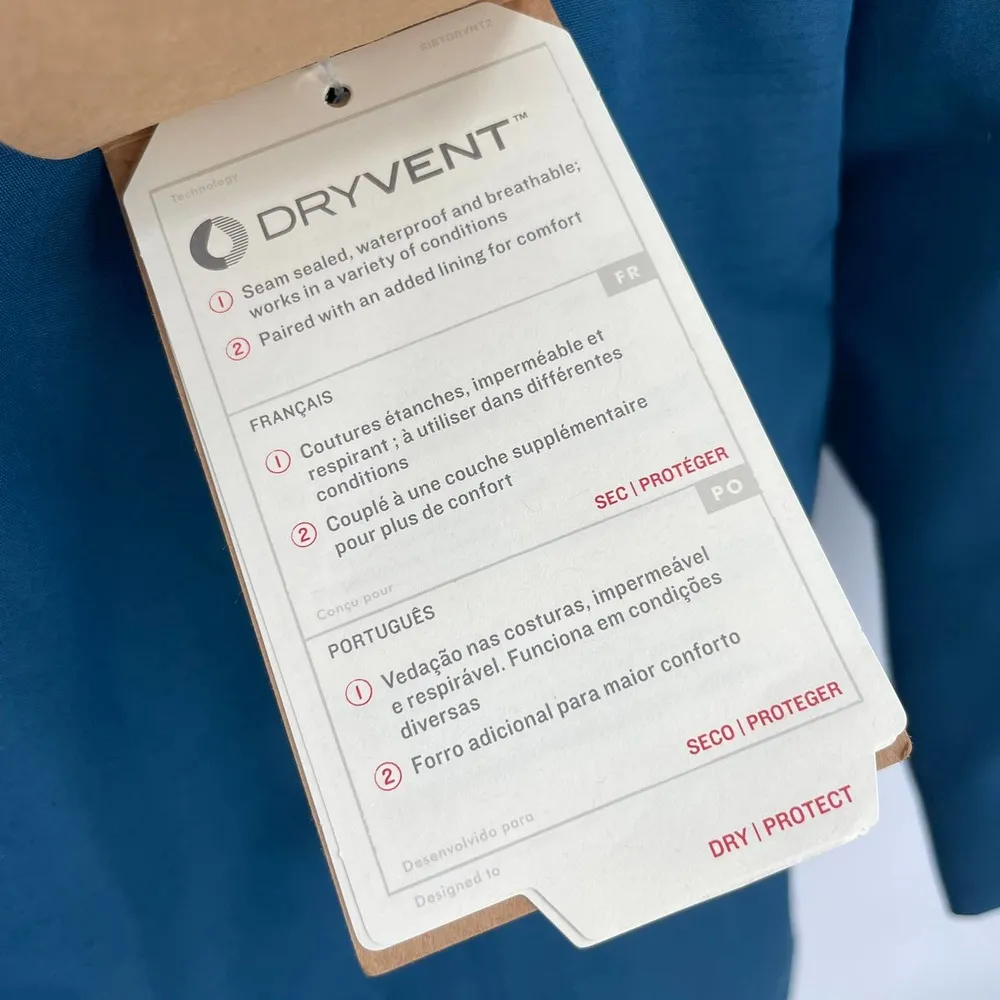 THE NORTH FACE Ancha Hooded Waterproof Parka In Monterey Blue XS NWT - Image 10