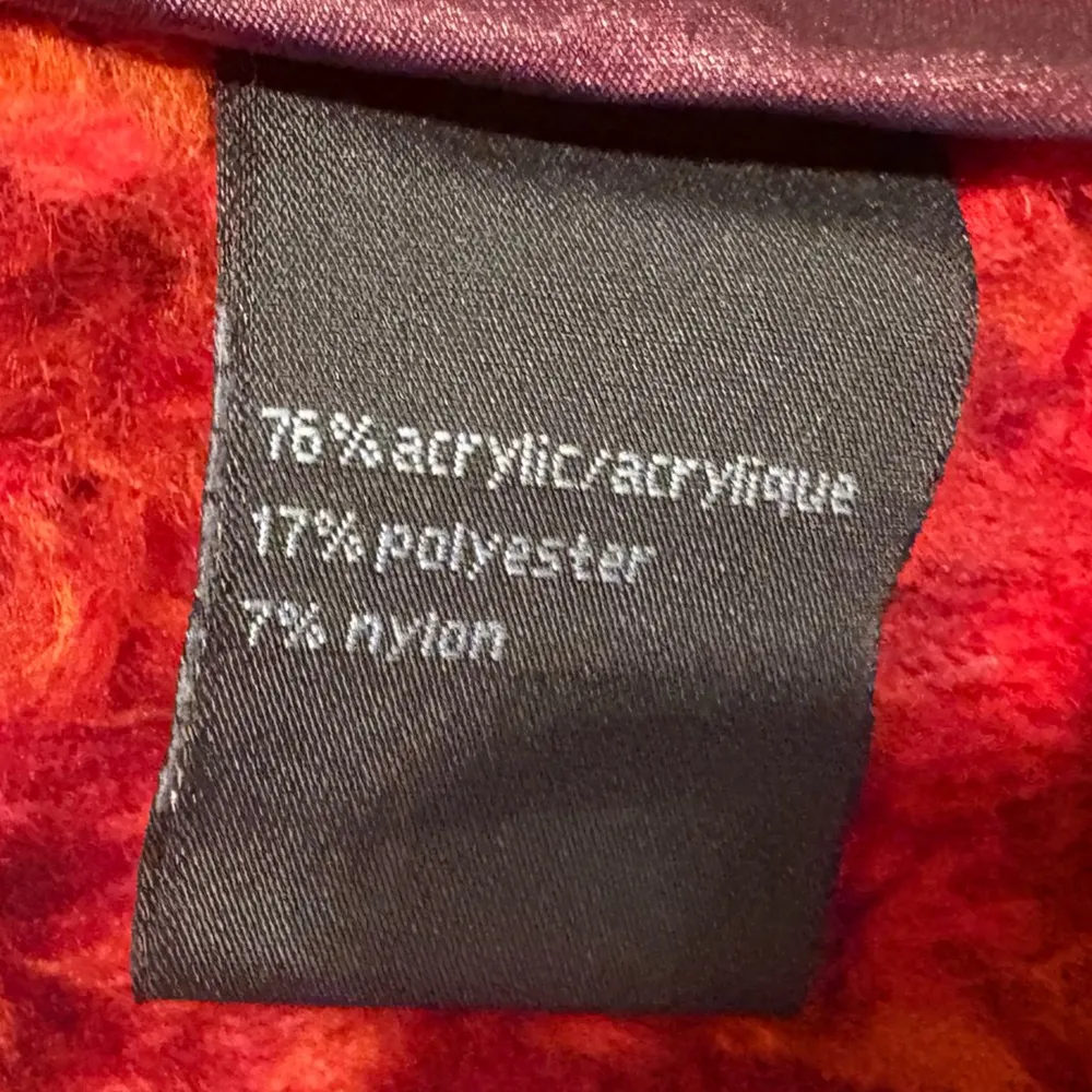 Tsunami Maroon Orange Full Zip Vest Sz Medium - Image 7