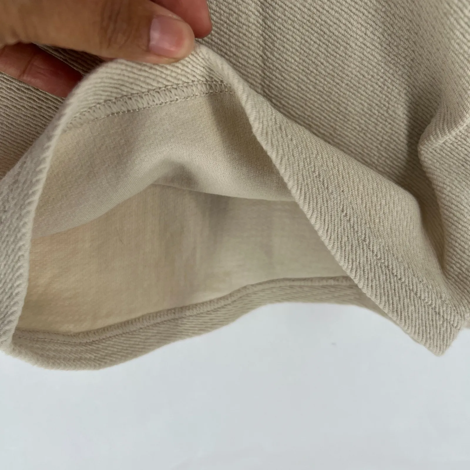 Offline By Aerie Leggings Womens Small Beige Cotton Bootcut Leg Yoga Mid Rise - Image 4