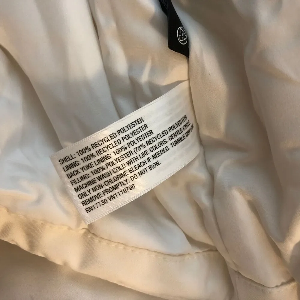 All In Motion Zip Winter Hooded Wind-Resistant Snow Sport Jacket White XL - Image 9