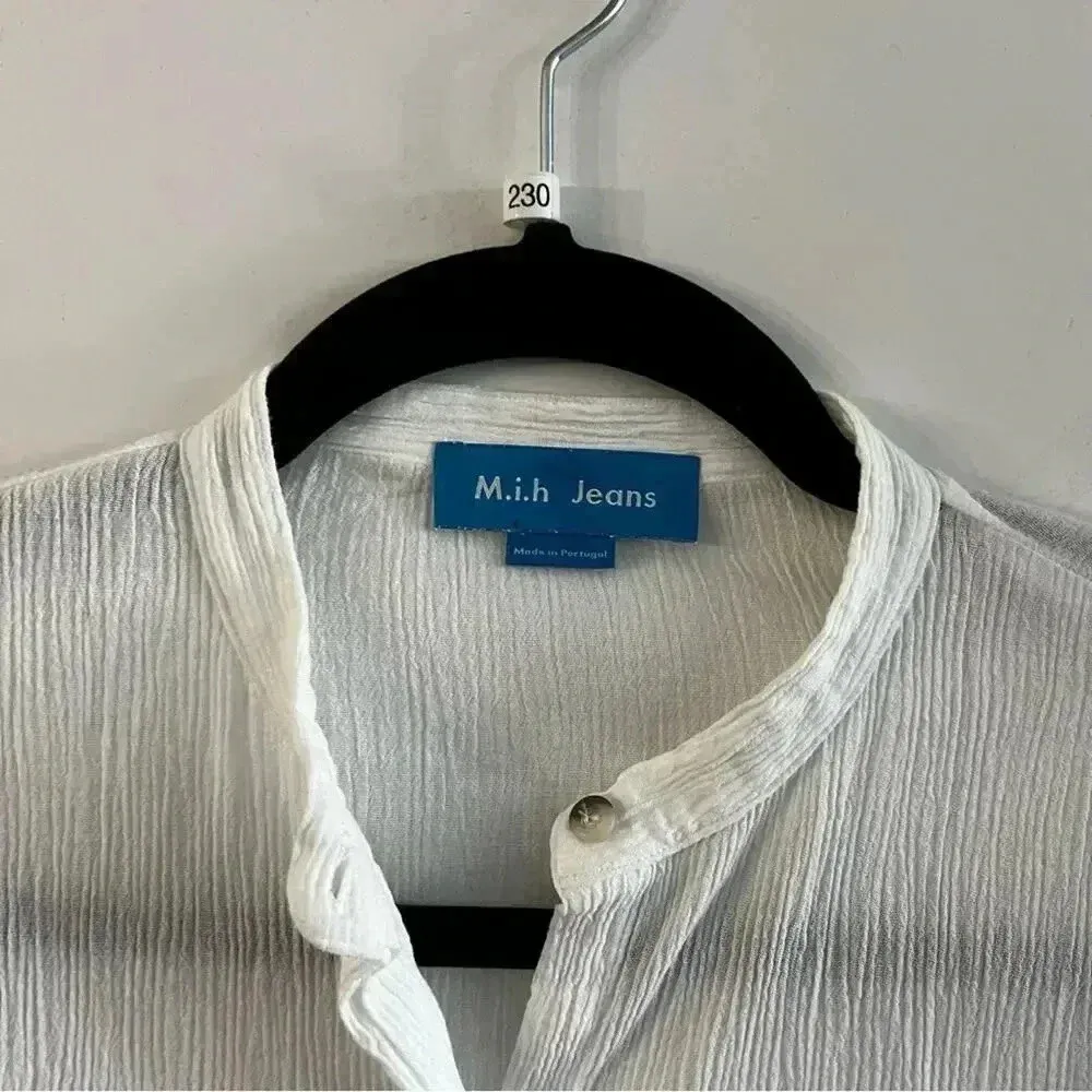 M.i.h Jeans White Button - Image 2