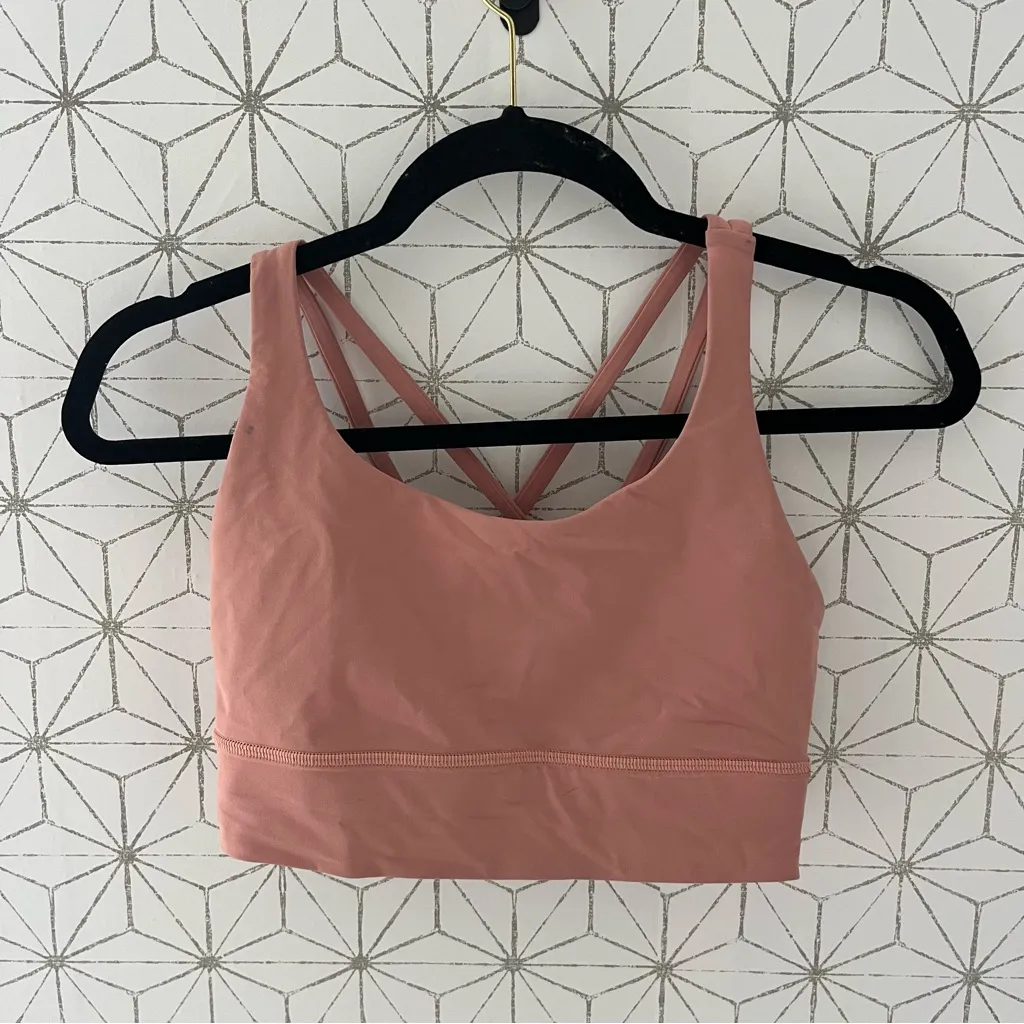 Lululemon Energy Bra *Long Line
Peach Pink - Image 3