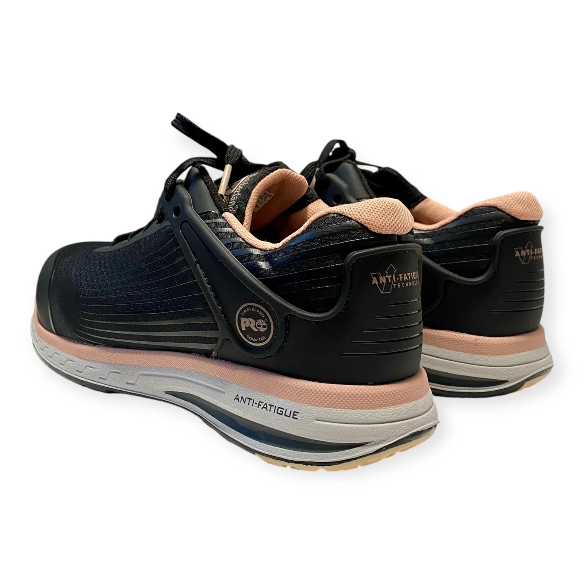 Timberland PRO Drivetrain Comp Toe Work Sneakers Women’s 9.5 Pink Black - Image 8