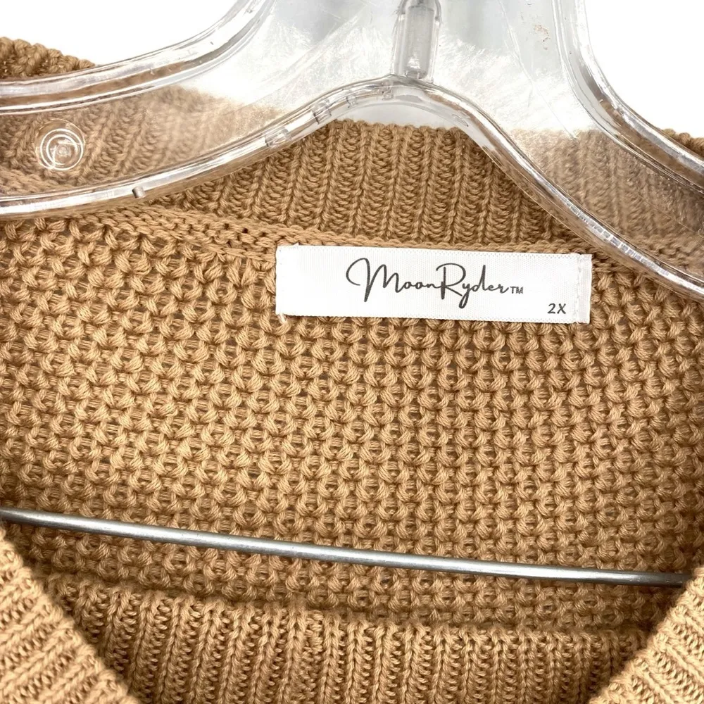 Henley Waffle Knit Top and Pants 2 Piece Loungewear Set - Image 3