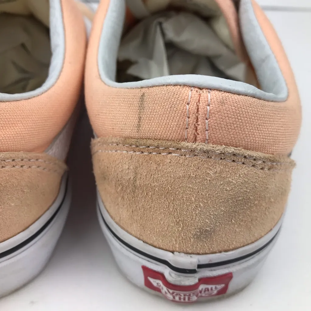 Vans Old Skool Skateboarding Shoe Men 4.5 Women 6 Coral 751505 - Image 3