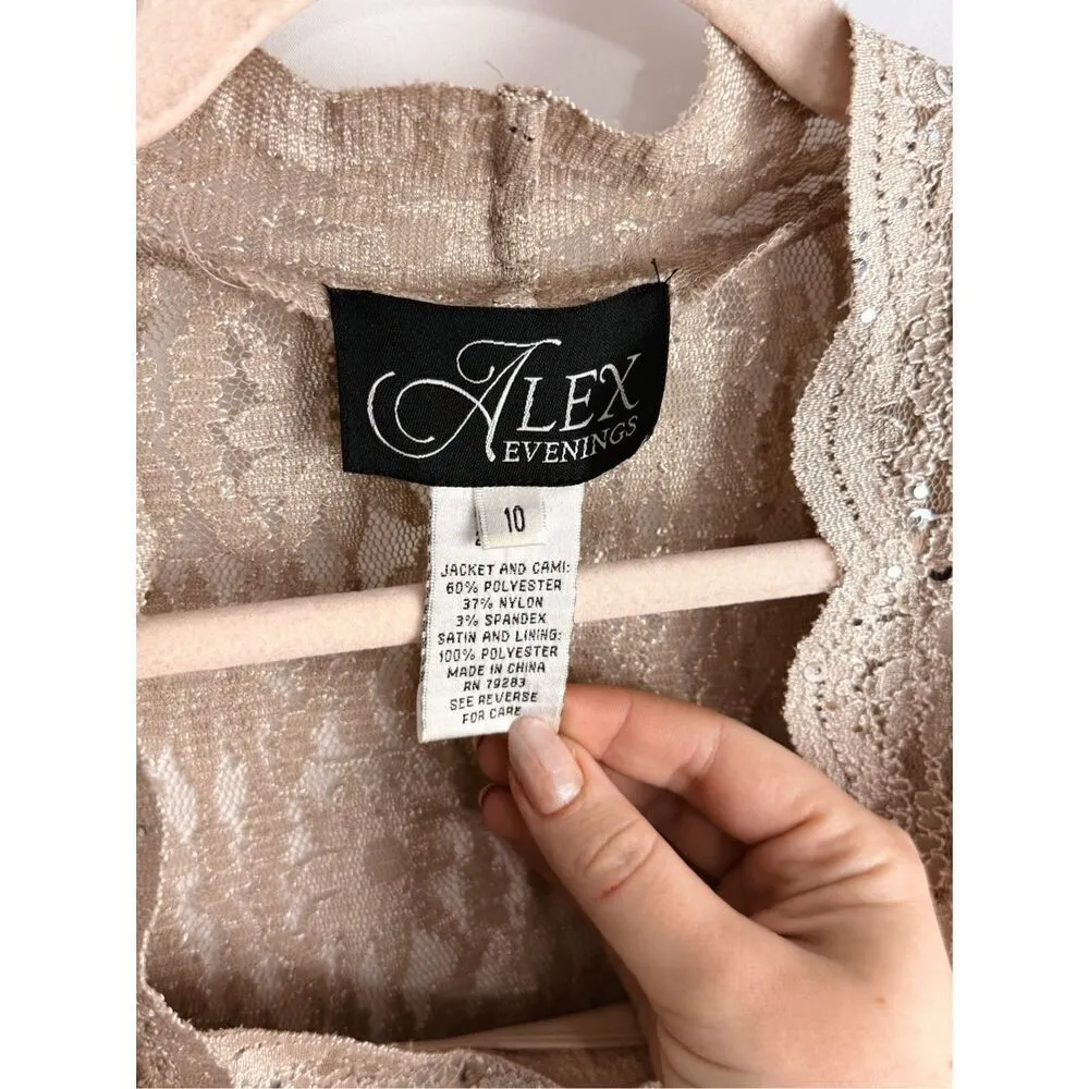 Alex Evenings Gown and Jacket - Image 5