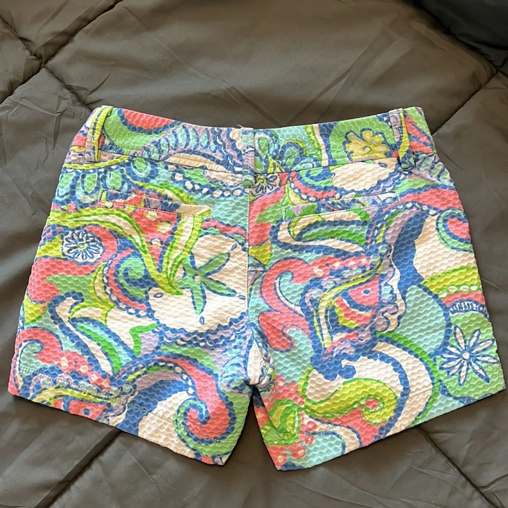 Lilly Pulitzer Callahan Short Conch Republic Size 0 - Image 4