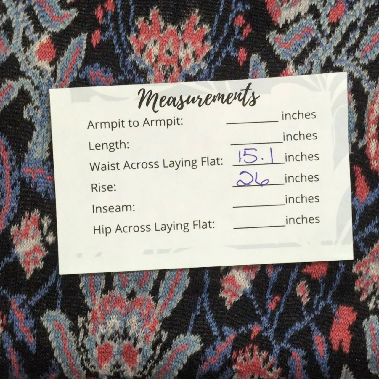 PERUVIAN CONNECTION Black Multi-Color Floral Paisley Knit Pencil Skirt Medium - Image 8