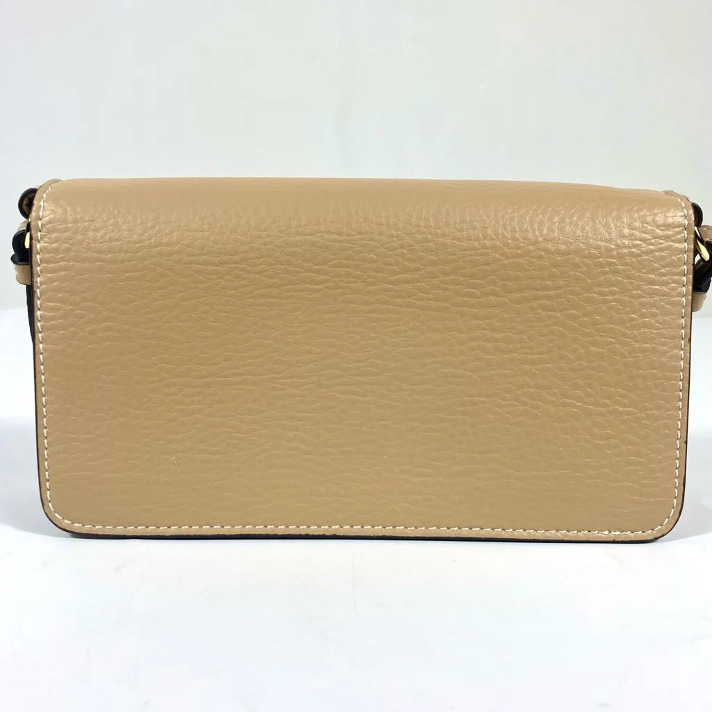 Stella McCartney Mini Logo Faux Leather Crossbody Bag Caramel NEW 7B0098WP0234 - Image 5