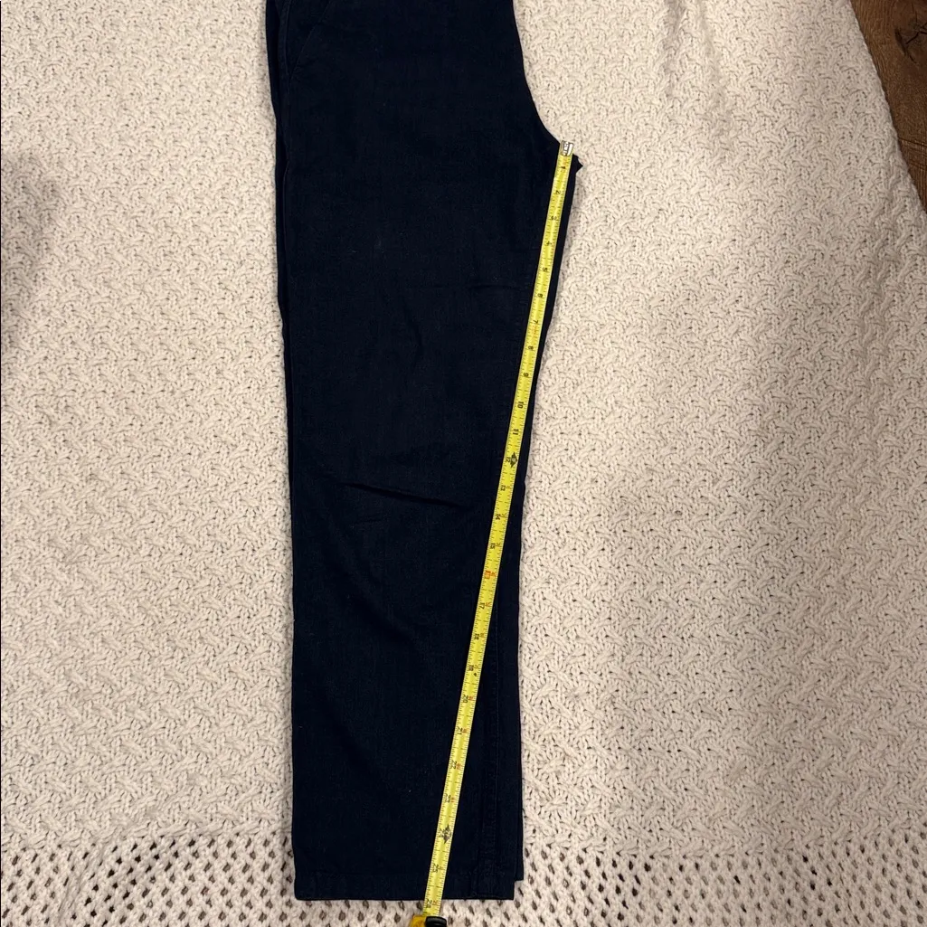 INES DE LA FRESSANCE PARIS WOMENS DARK BLUE PANTS 6 - Image 6