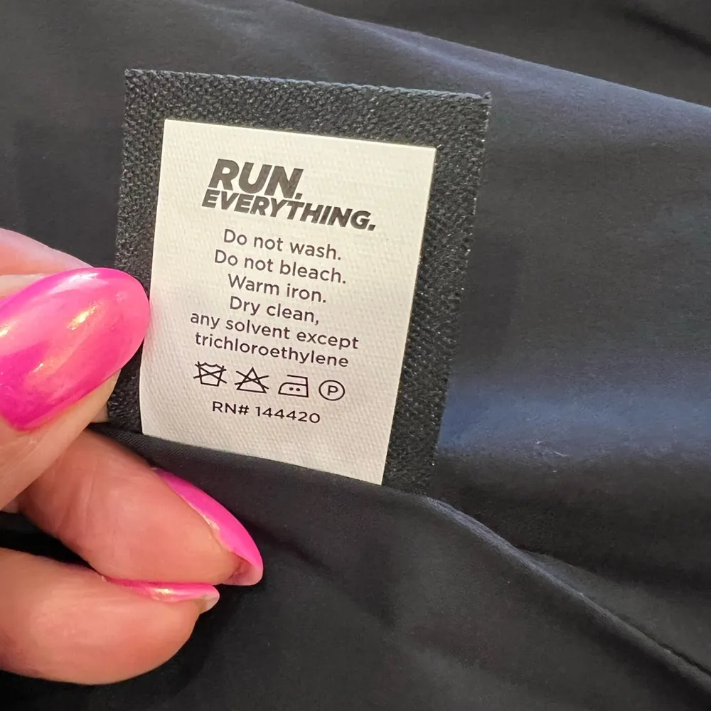 APL The Perfect Wool Bomber Jacket Women's 
Woolmark Collab Burgundy Zip Small - Image 10