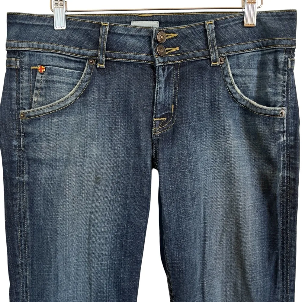 Hudson Beth Baby Bootcut Jeans Dark Wash Mid Rise Women’s Size 29 - Image 3