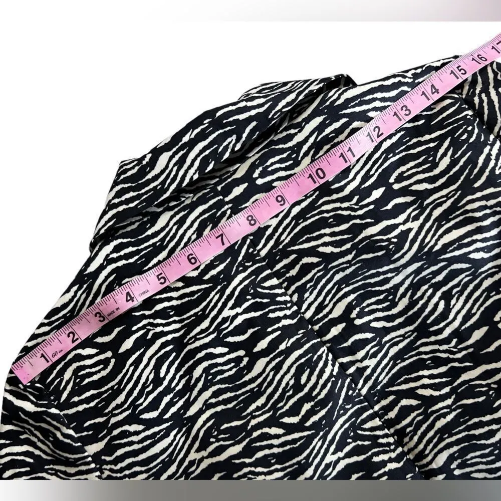 Sandro Zebra Print Blazer Jacket - Image 12