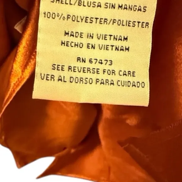 Danny & Nicole Rust Top - Image 5