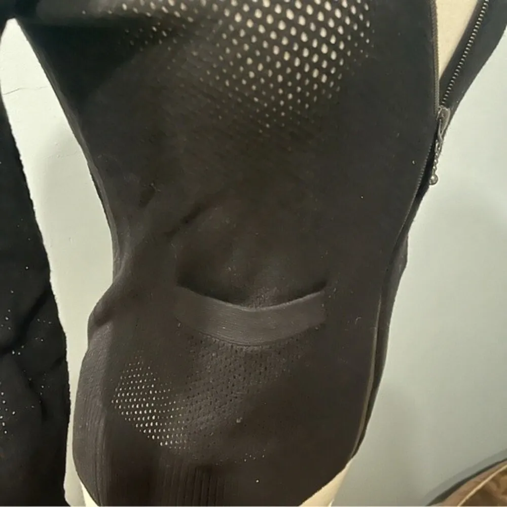 McQ Alexander McQueen x Target Mesh Cardigan in Black Size XS - Image 3