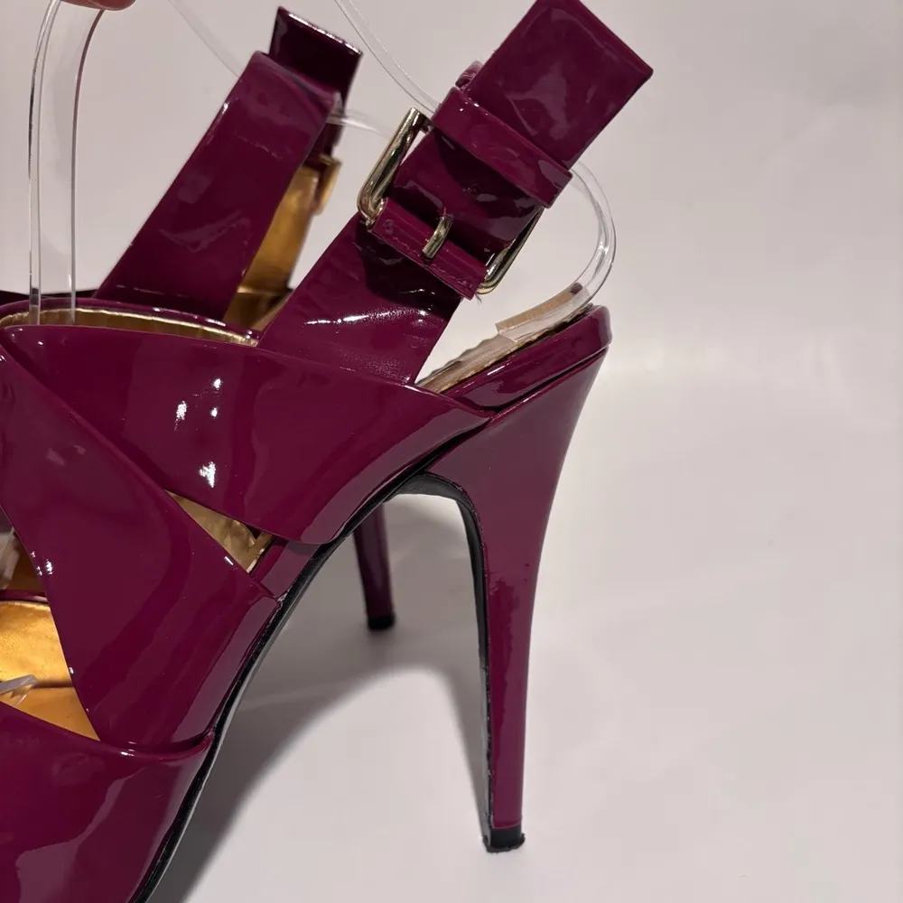 Report Signature Newbury Pink/Fuchsia Heels Size 7.5 Purple - Image 4