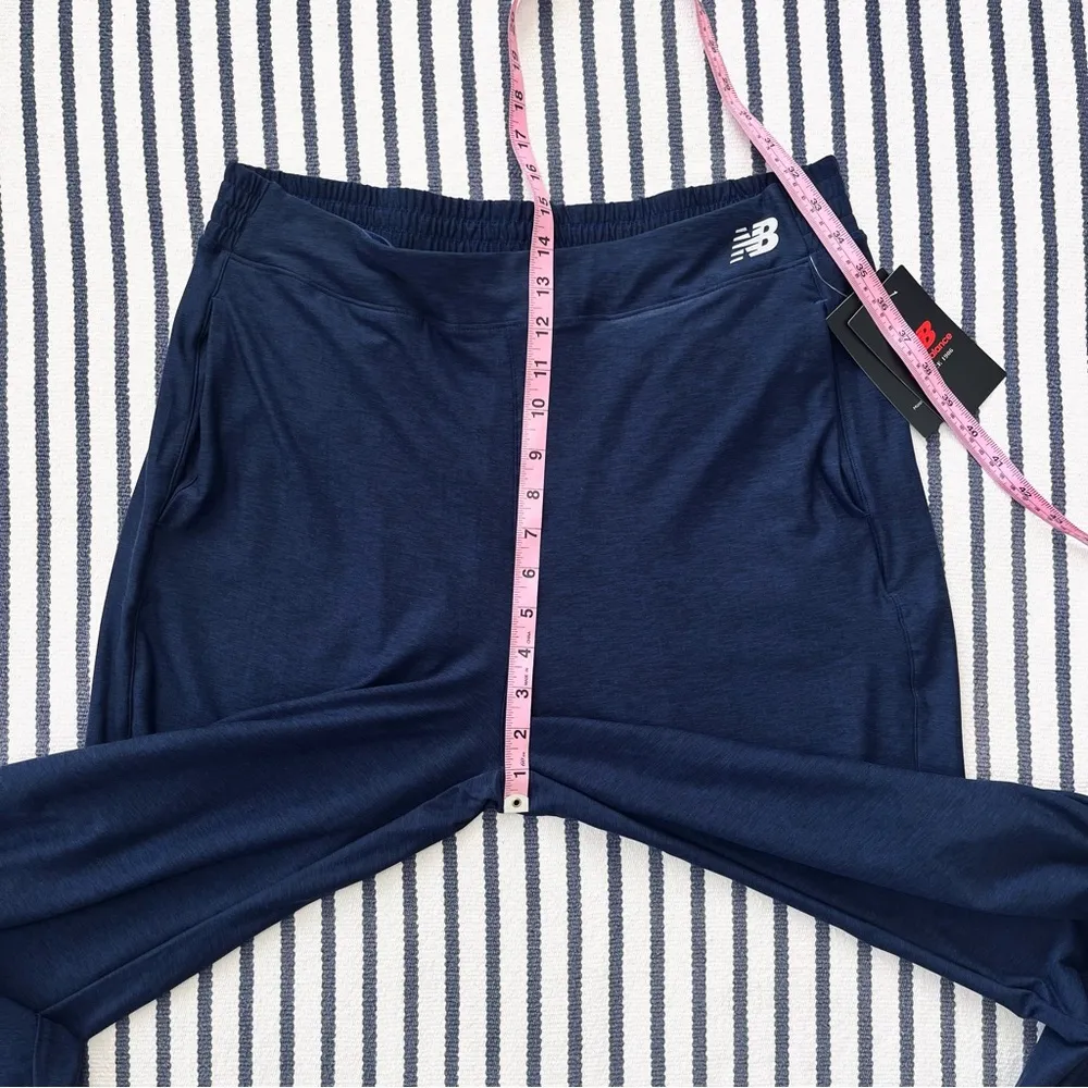 x Isaac Mizrahi Live Navy Space Dyed Speed Jogger Pants Large - Image 7