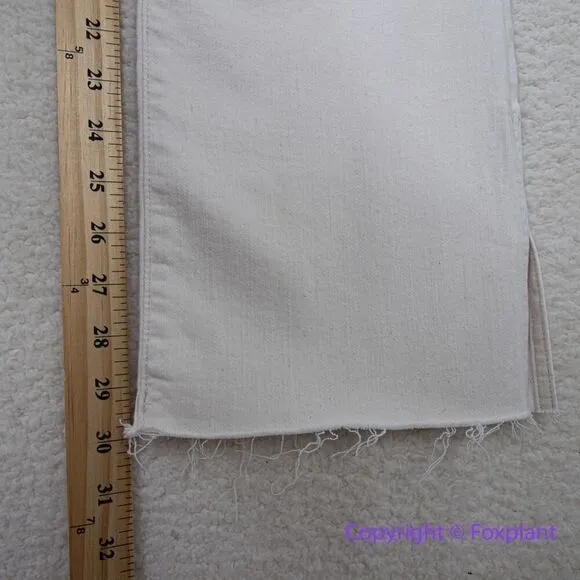 New! Madewell Kick‎ Out Full-Length Jeans vintage canvas, size 27 - Image 8