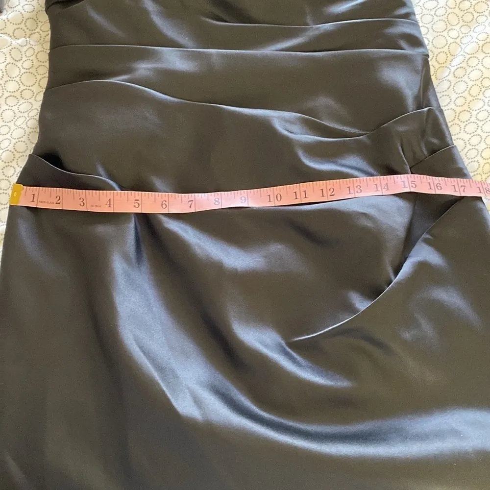 Bill Levkoff Black One Shoulder Dress‎ - Image 14