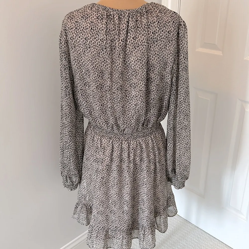 Wayf dede x emily Laura Cheetah Print Mini Dress - Image 3