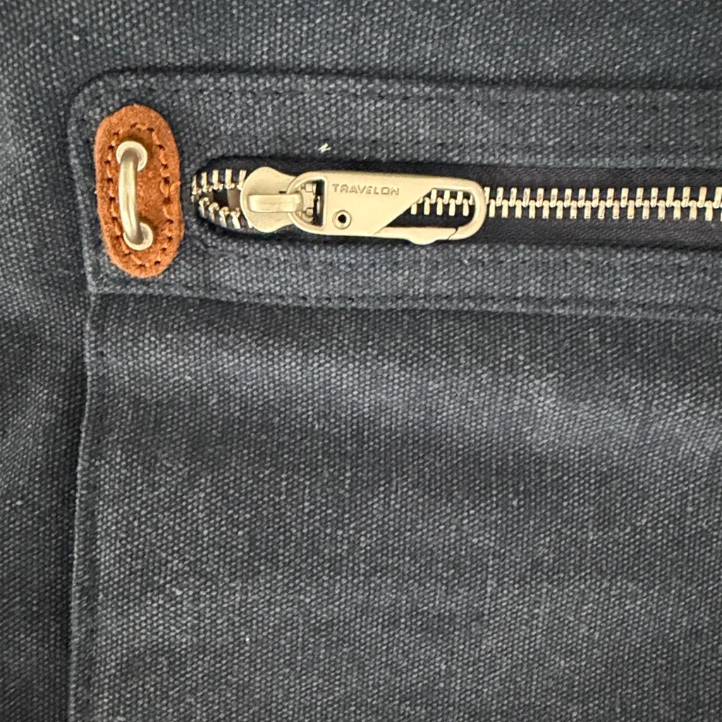 Travelon Heritage Anti-Theft RFID
Shoulder Crossbody Bag Pewter
Gray - Image 6