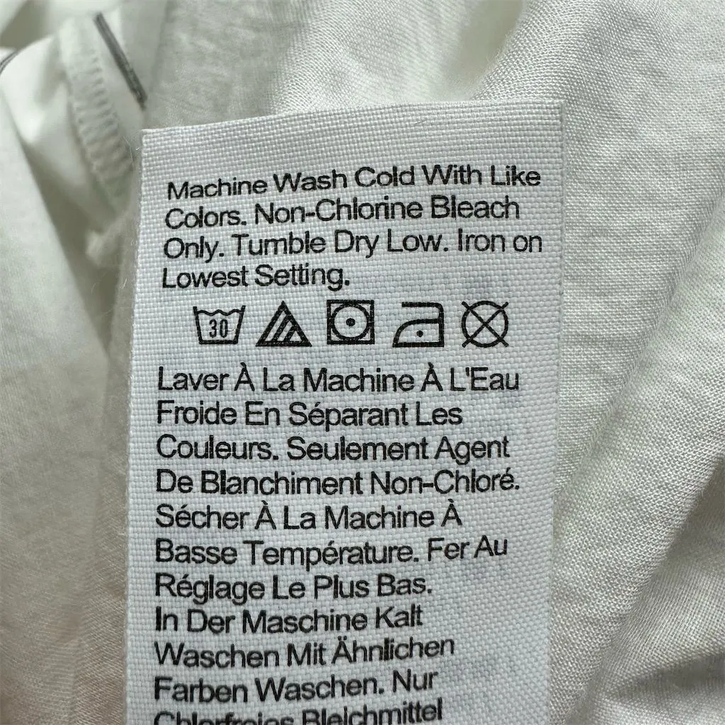 NWT Madewell Women's Bubble-Hem Mini Shirtdress Pinstripe Poplin White S - Image 10