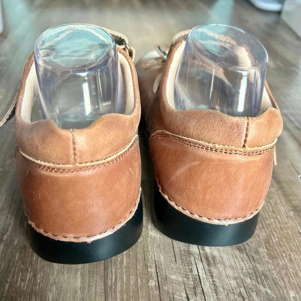 Propet Women’s Leather Walking Sandals Orthopedic Footwear Brown Size 10 - Image 7