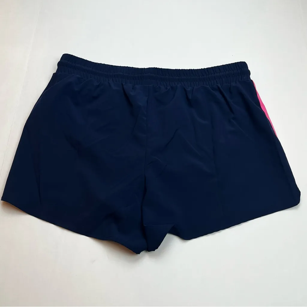 Crown & Ivy‎ Crown Lounge Shorts Womens Size Medium Blue Pink Lined Athletic NEW - Image 8