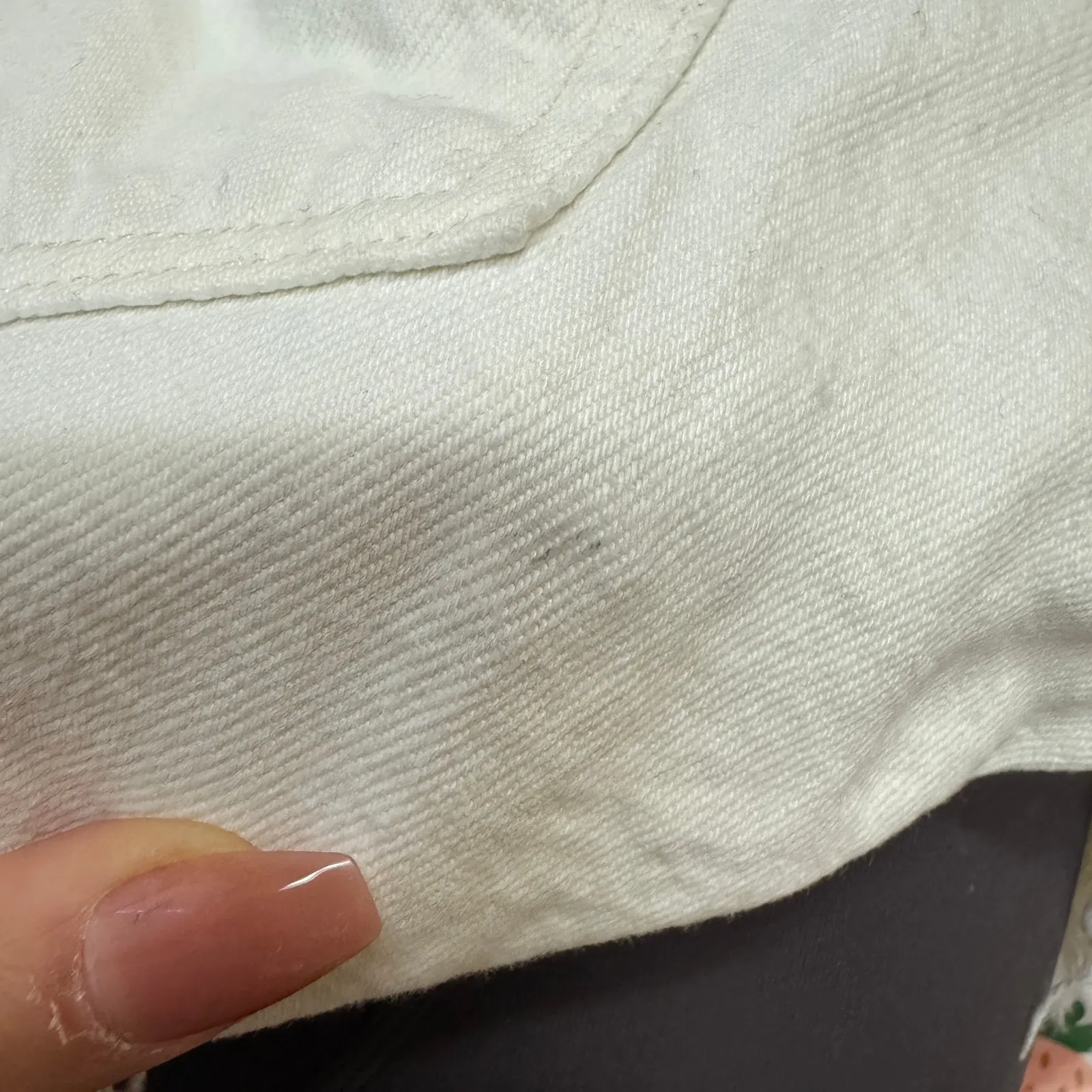 AGOLDE Shorts Womens Size 25 Parker White Denim Cutoff Frayed Hem Distressed - Image 12