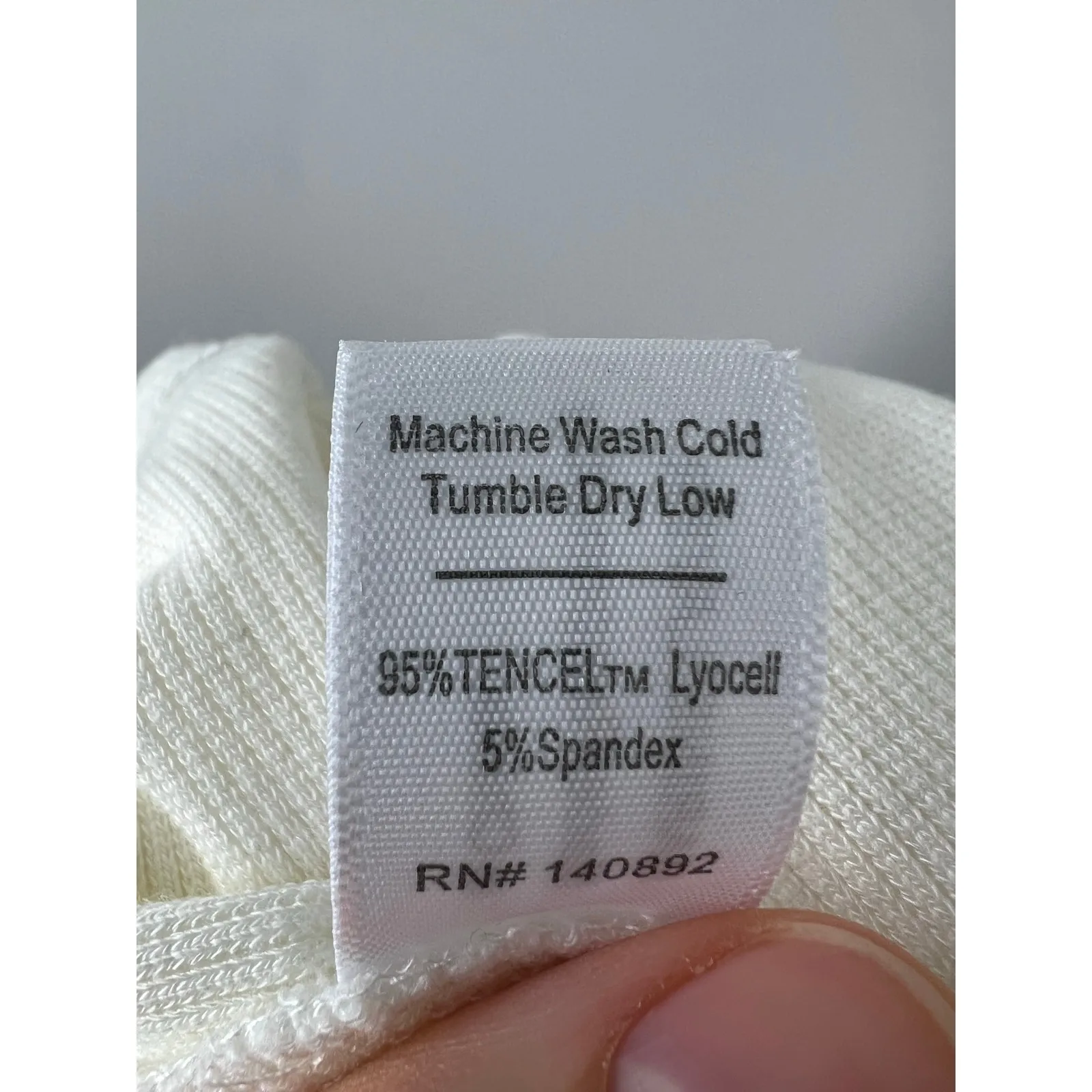 Women's Marine Layer White Lexi Rib Knit Small - Image 4