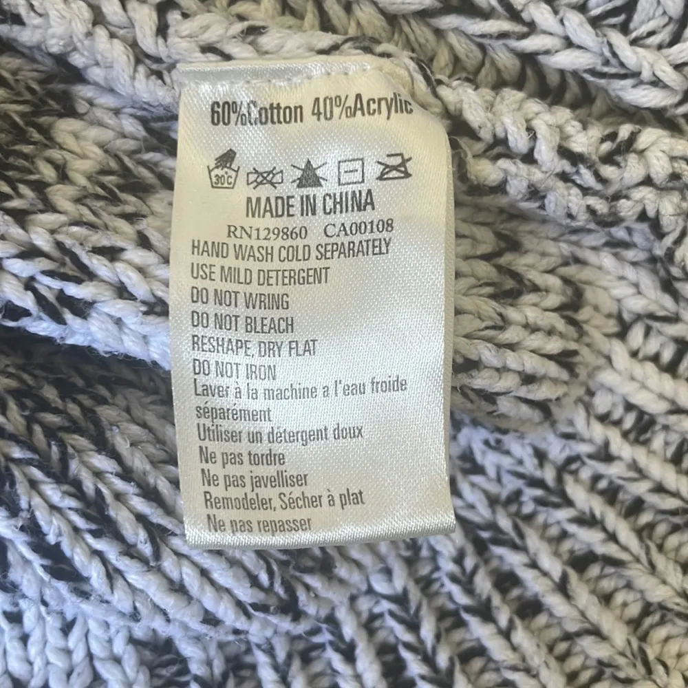 RHYTHM. Cable Knit Pullover Sweater Medium - Image 6