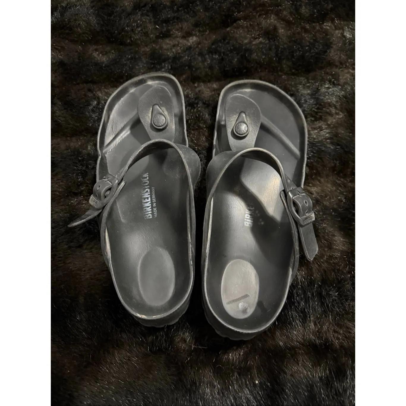 Birkenstock Gizeh Essentials EVA Thong sandals shoes 38 7.5 comfort - Image 4