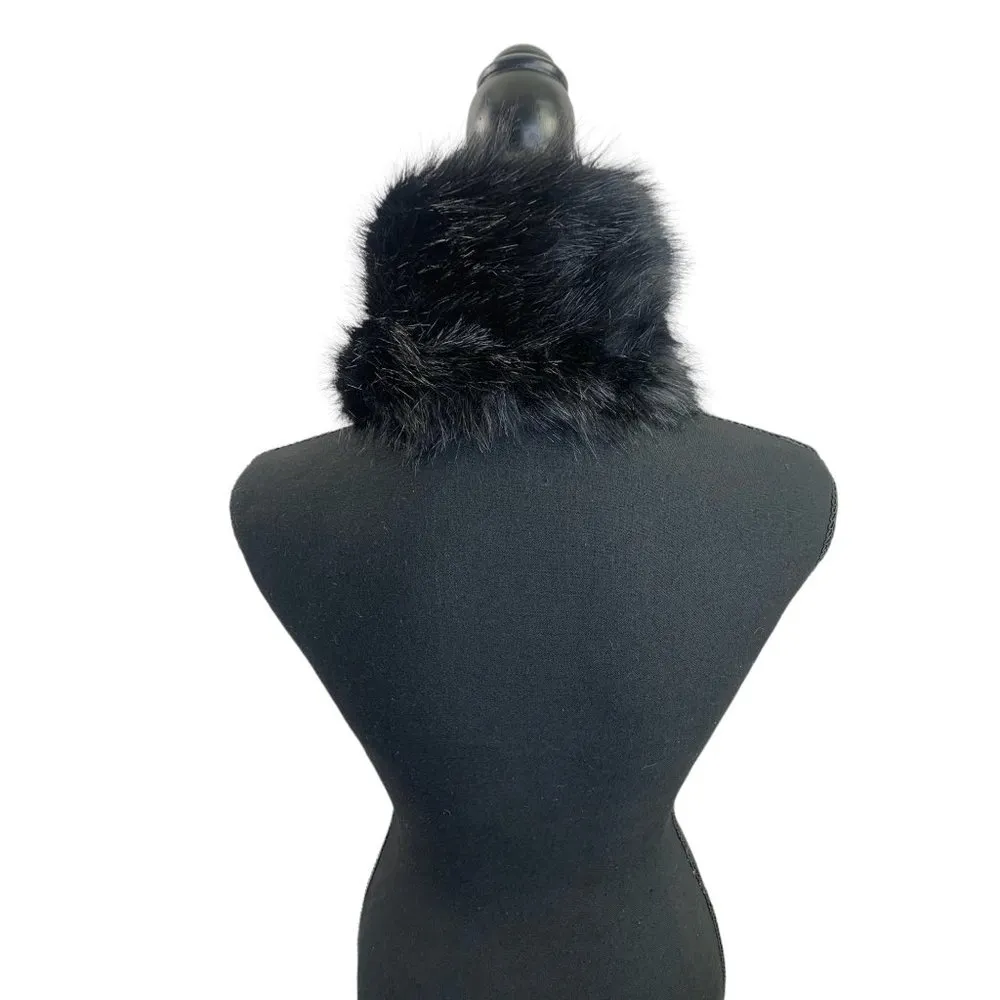 Dillard Women's Black Stole Wrap Scarf - Image 2