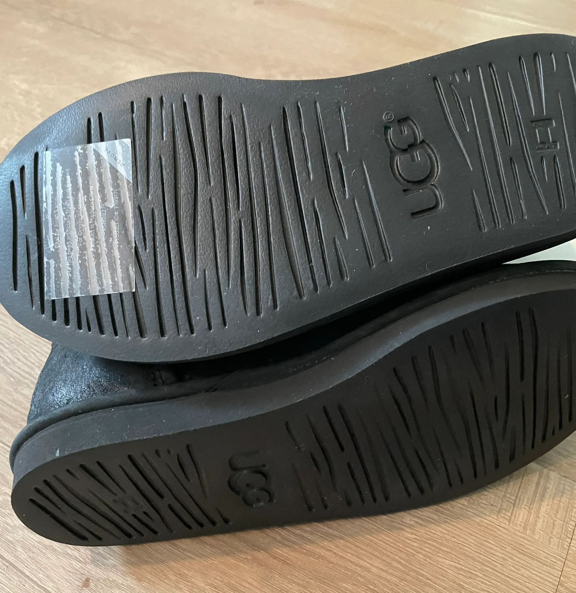 Boot LODGE Water resistant Suede Black size 5 NWT - Image 3