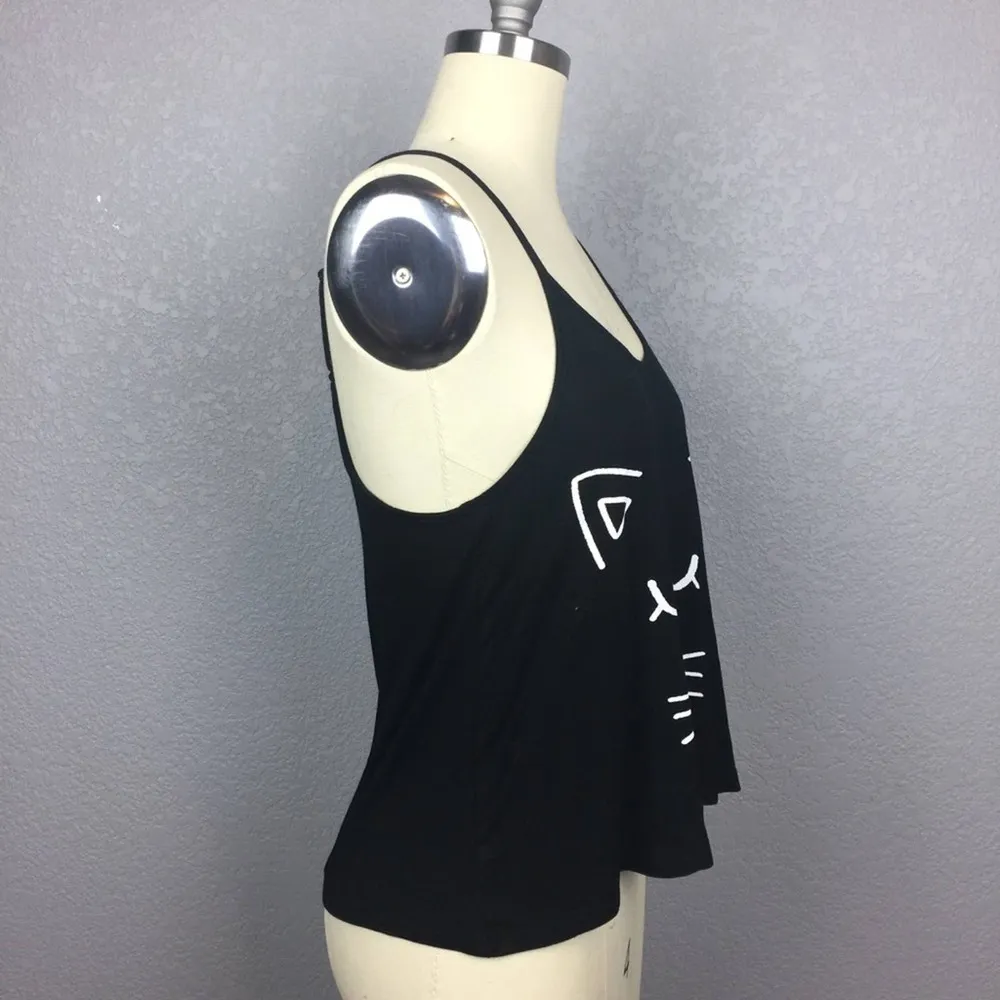 Kitty Face Tank Top - Image 3