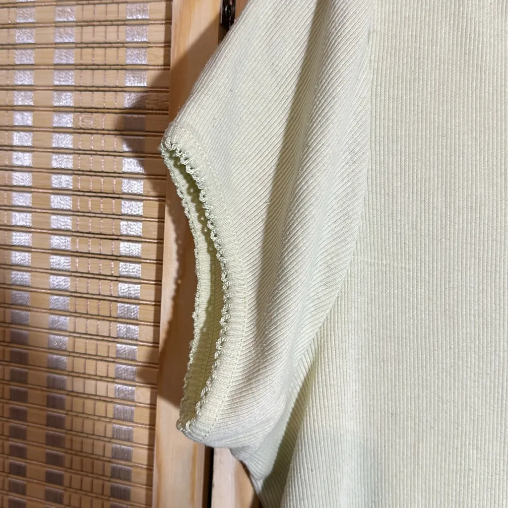 PINK Victoria's Secret Pale Green 2 Piece Summer Pajama Set Shirt Pants Medium - Image 7