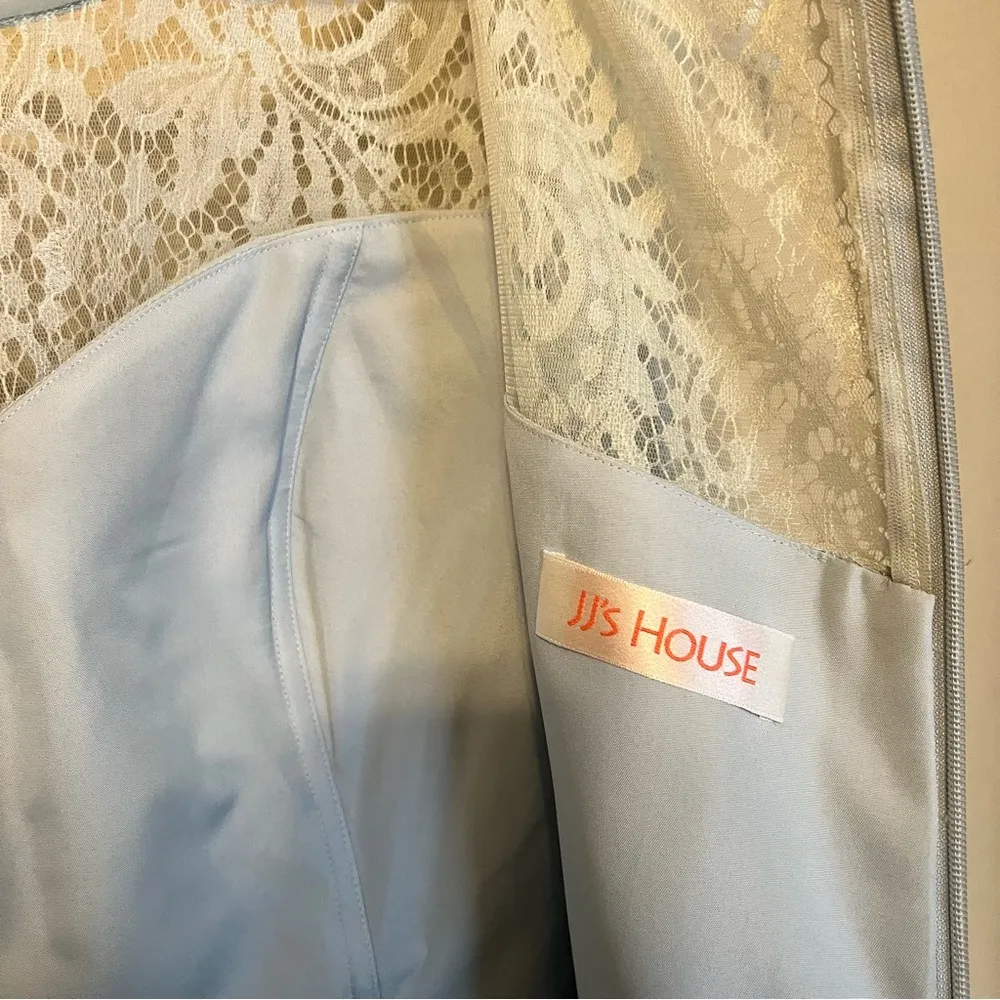 JJs House Light Blue Lace Dress - Image 7