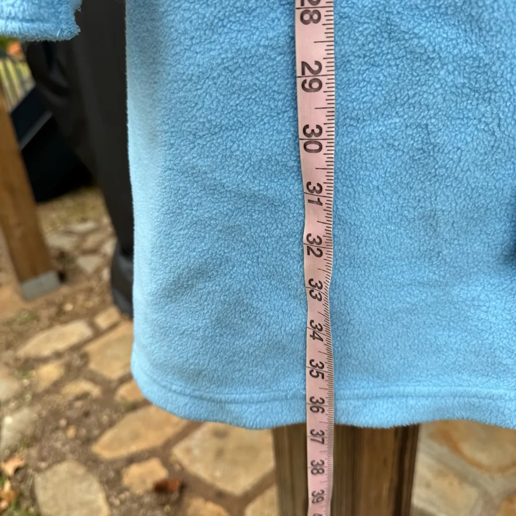 Vintage Disney Winnie the Pooh Piglet Fleece Robe Blue Belted Sleepwear Women’s - Image 4